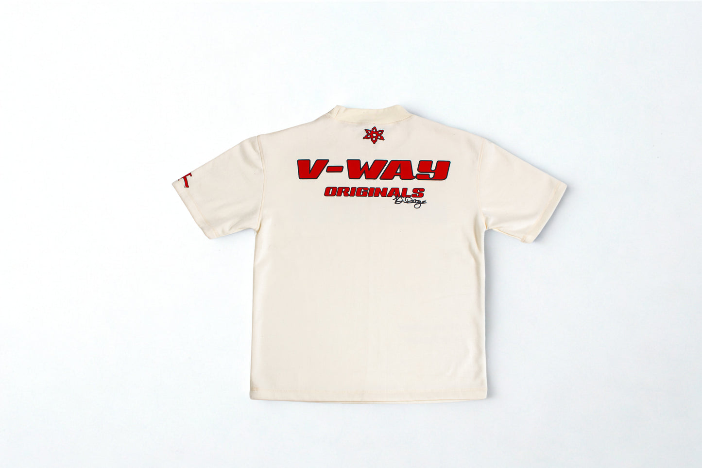 V-Way Tee(Cream)
